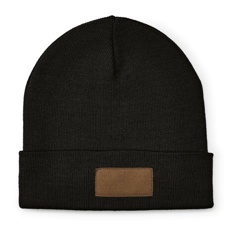 Tupac Beanie Recycled Cotton Black | Without Branding