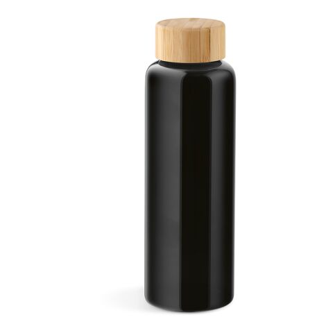 Indus Bottle Borosilicate Glass and Bamboo lid 510 ml. Leakproof Black | No Branding | not available | not available | not available