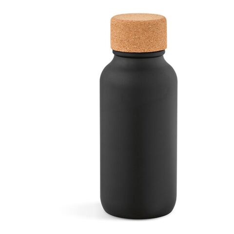 Volga Bottle rSS and Cork lid 530ml. Single wall and Leakproof  Black | No Branding | not available | not available | not available