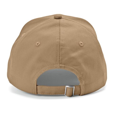 Darrell Cap rCotton 280 gsm. 6 panels and Metal Buckle Closure Camel | No Branding | not available | not available | not available