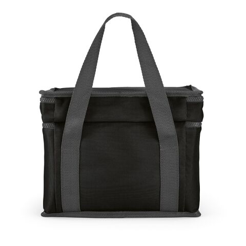 Florence L Cooler 10L rPET. 2 compartments and front pocket Black | No Branding | not available | not available | not available
