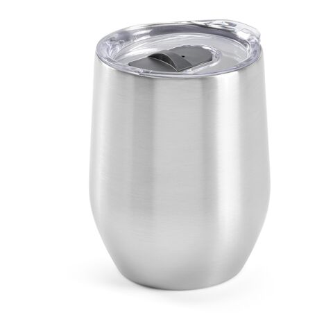 Tigris Travel Cup rSS 320ml. Double wall with lid Silver | No Branding | not available | not available | not available