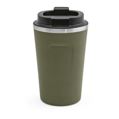 Limpopo Travel Cup rSS 490ml. Double wall and Leakproof Army green