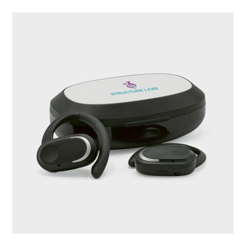 Aerotunes Earbuds rABS 750mAh. 30h playtime and Open Ear Design Solid black | No Branding | not available | not available | not available