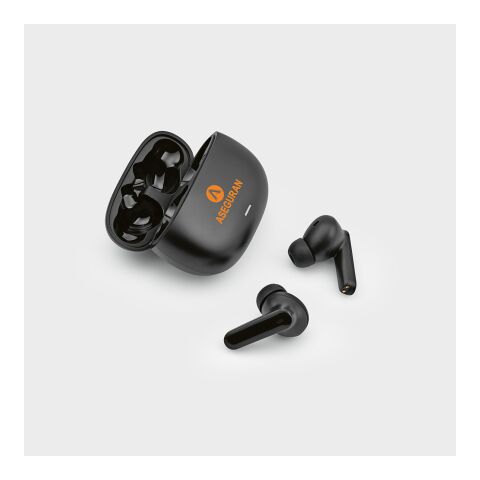Pascal Earbuds rABS and rAluminium 400mAh. 7h playtime Solid black | No Branding | not available | not available | not available
