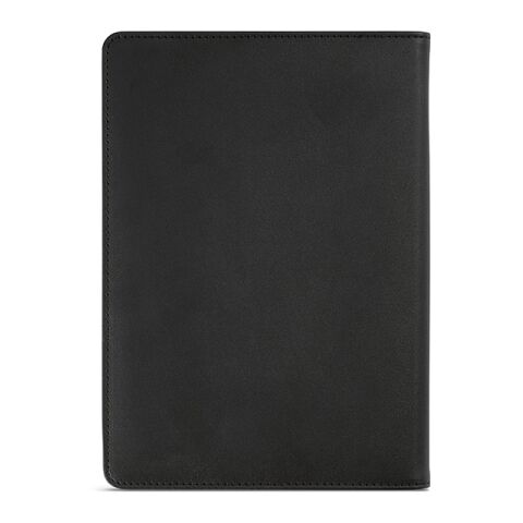 Orwell A5 Folder rPU. 64 FSC sheet notepad and zipper closure Black | No Branding | not available | not available | not available