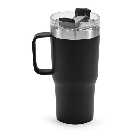 Neman Mug rSS 580ml. Double wall and Rotating Lid Black | No Branding | not available | not available | not available