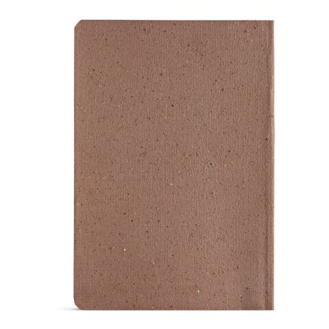 Doyle A5 Notebook Coffee Waste cover. 80gsm recycled 196 pages Light brown | No Branding | not available | not available | not available