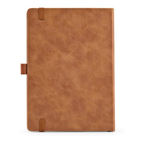 Howthorne A5 Notebook rPU cover. 70gsm FSC 196 pages Light brown | No Branding | not available | not available | not available