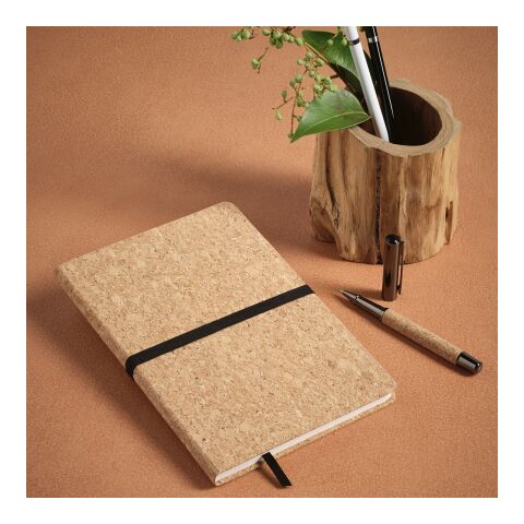 Goethe A5 Notebook Cork cover. 70gsm Recycled 196 pages  Natural | No Branding | not available | not available | not available