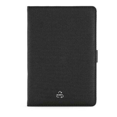 Melville A5 Notebook rPET. Metal lock and 70gsm FSC 192 pages Black | No Branding | not available | not available | not available