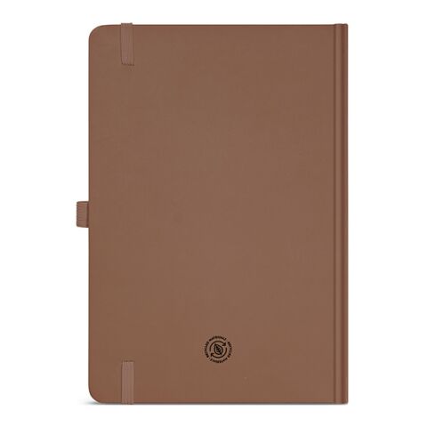 Marquez A5 Hardcover Notebook with 196 recycled 70gsm paper Brown | No Branding | not available | not available | not available