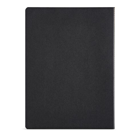 Bronte A5 Softcover Notebook rCardboard cover. FSC paper Black | No Branding | not available | not available | not available