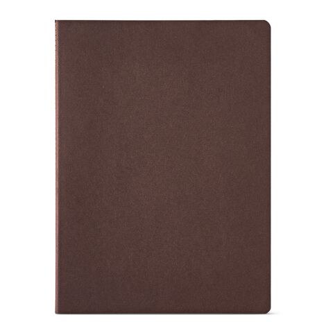 Bronte A6 Notebook Recycled Paper 70 gsm brown | Without Branding