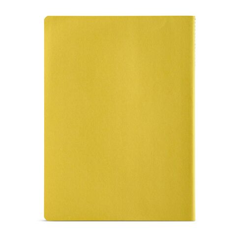 Bronte A6 Softcover Notebook rCardboard cover. FSC paper Dark yellow | No Branding | not available | not available | not available