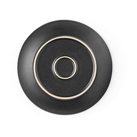 Monet ceramic dessert plate. Matt finish. Made in Portugal Black | No Branding | not available | not available | not available