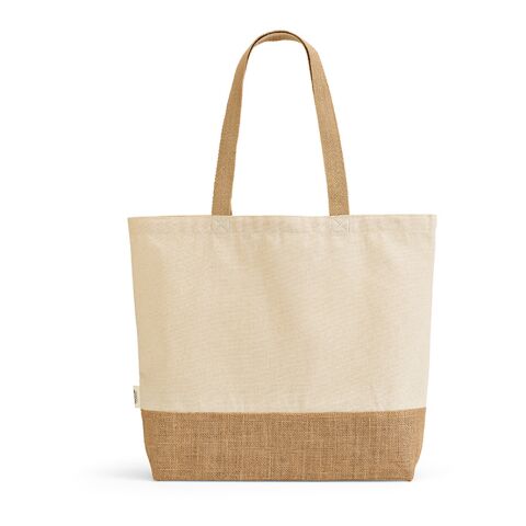 Mauna Kea Shopping Bag rCotton 220gsm and Jute 275gsm Natural | No Branding | not available | not available | not available
