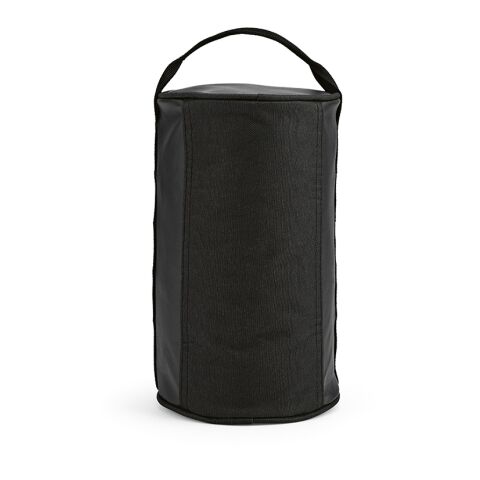 Riga Toiletry Bag 5.7L rPET. Barrel shaped with carry handle Solid black | No Branding | not available | not available | not available
