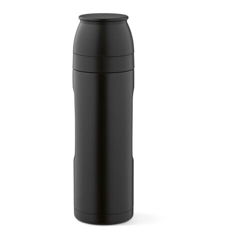 Loire Thermos rSS 810ml. 2 Cups and Carabiner  Black | No Branding | not available | not available | not available