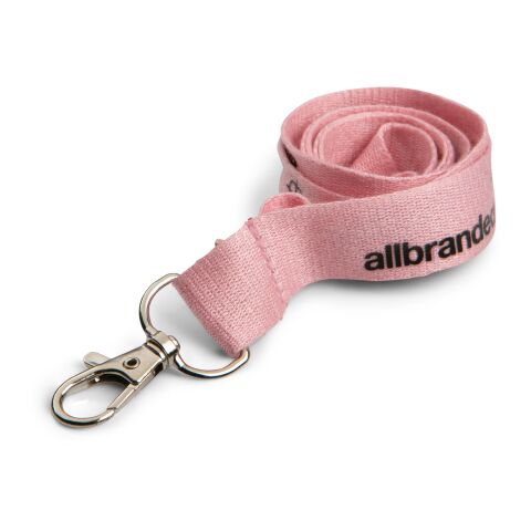 Bamboo Lanyards Custom Pantone Colour | Without Branding | 25 mm | Mobile phone loop | Portrait ID Card Holder | No Safety Break | Plastic Short Release Clip