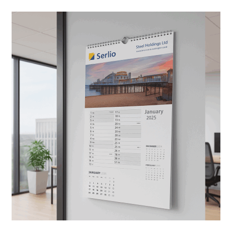 Smart-calendar™ Wall planner - list Digital print