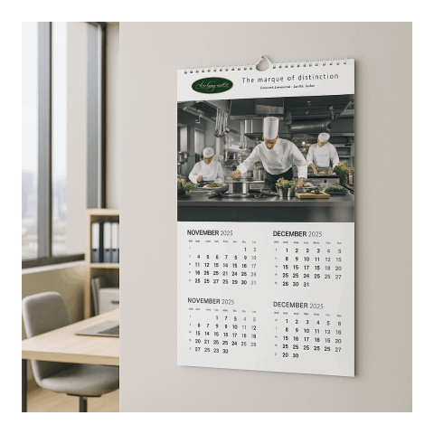 Smart-calendar™Economy wall Digital print