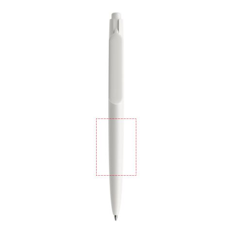 Prodir DS11 push ballpoint pen matt white | Without Branding | Without Branding | Blue