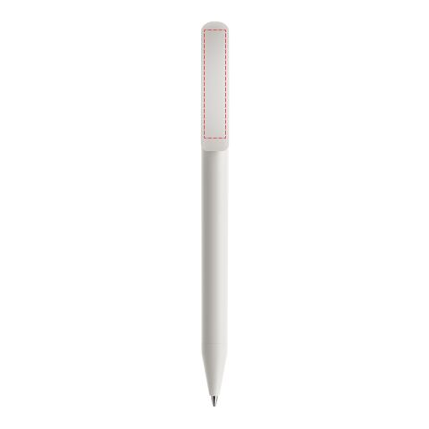 Prodir DS3 twist ballpoint pen Biotic Pen white | Without Branding | Without Branding | Black