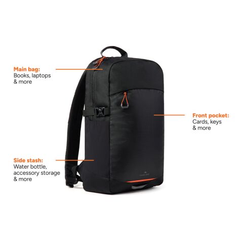 Nordic Drift Trail RCS daypack 16L black-orange | No Branding | not available | not available | not available