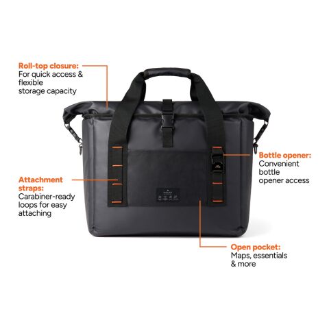 Nordic Drift RCS water-repellent cooler tote 22L black | No Branding | not available | not available