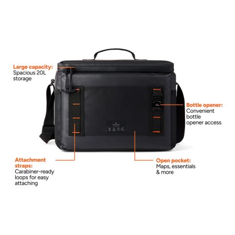 Nordic Drift Storm RCS water-repellent cooler bag 20L black | No Branding | not available | not available