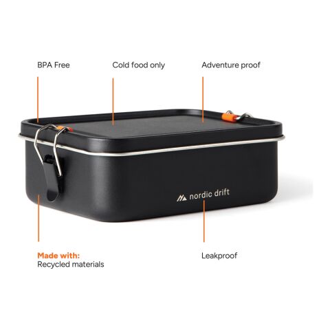 Nordic Drift Trail RCS Adventure Lunchbox 1200ML black | No Branding | not available | not available