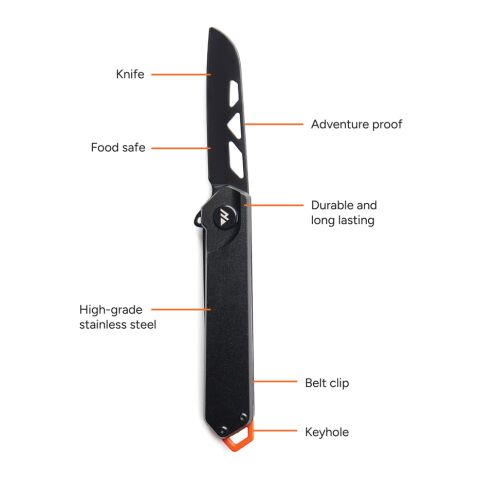 Nordic Drift Adventure Folding knife black | No Branding | not available | not available