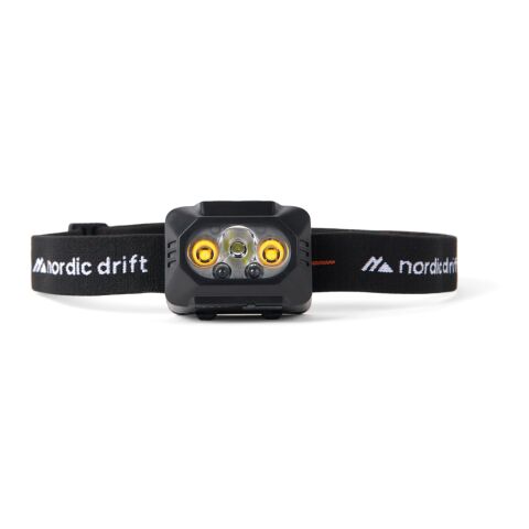 Nordic Drift Everest high performance dual battery headtorch black