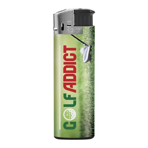 BIC J38 Chrome Hood Lighter Black-Black-Black-chrome | No Branding | not available | not available
