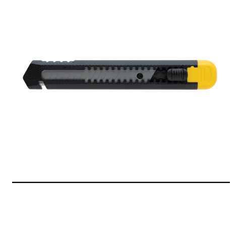 Refillable RCS recycled plastic snap-off knife yellow | No Branding | not available | not available