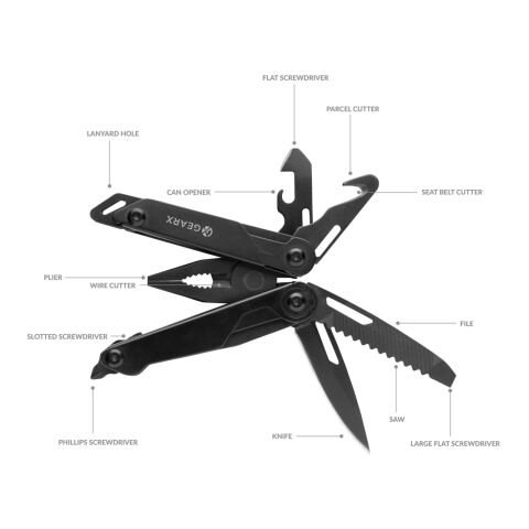 Gear X plier multitool black | No Branding | not available | not available