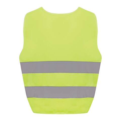 GRS recycled PET high-visibility safety vest 3-6 years yellow | No Branding | not available | not available