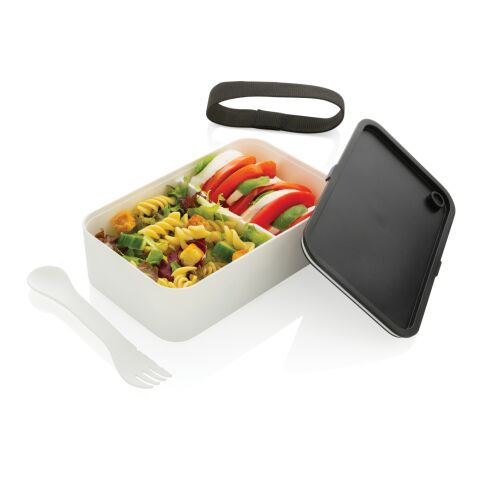 GRS RPP lunch box with spork White | No Branding | not available | not available