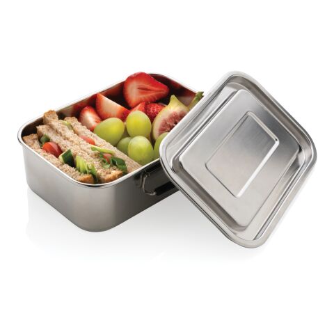 RCS Recycled stainless steel leakproof lunch box silver | No Branding | not available | not available