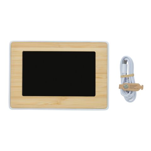 Utah RCS Rplastic FSC®bamboo LED weather station brown | No Branding | not available | not available