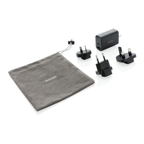Philips ultra fast PD travel charger black | No Branding | not available | not available