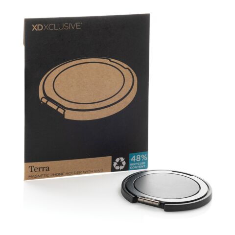 Terra Magnetic RCS rplastic magnetic phone holder with ring grey | No Branding | not available | not available