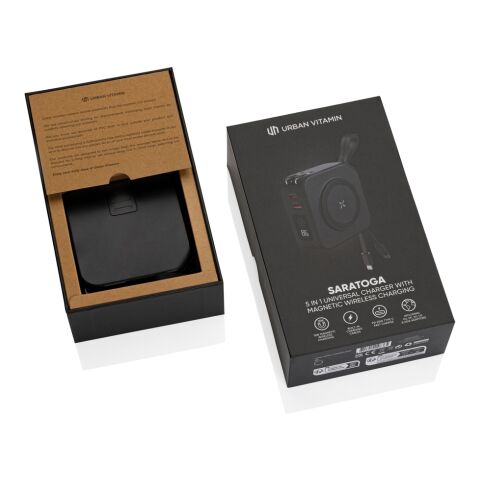Urban Vitamin Saratoga 5 in 1 universal charger black | No Branding | not available | not available