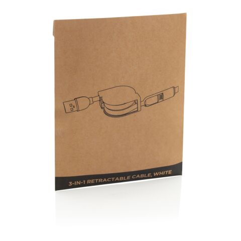 3-in-1 retractable cable grey | No Branding | not available | not available