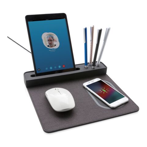 Air mousepad with 5W wireless charging and USB black | No Branding | not available | not available