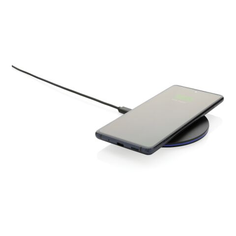 RCS recycled plastic 15W Wireless fast charger black | No Branding | not available | not available