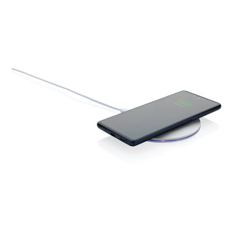 RCS recycled plastic 15W Wireless fast charger white | No Branding | not available | not available
