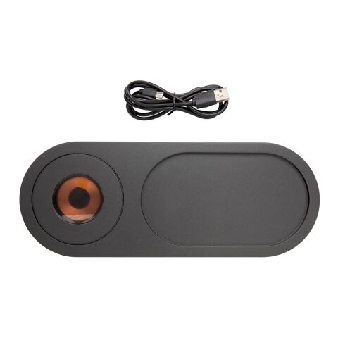 Encore 10W wireless charging valet tray black | No Branding | not available | not available