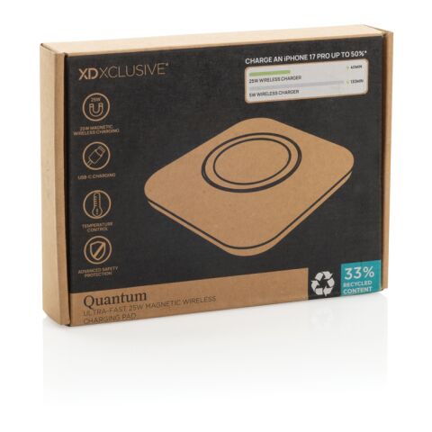 Quantum ultra-fast 25W magnetic wireless charging pad grey-black | No Branding | not available | not available